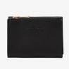 Longchamp - Petit portefeuille lisse en cuir compact Epure